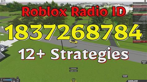 Strategies Roblox Radio Codesids Youtube