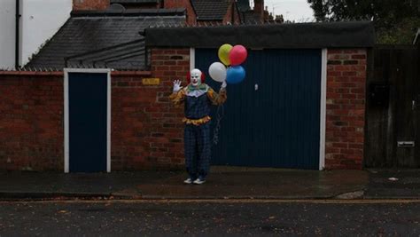 That Creepy Clown Standing Around Northampton England Has Finally Been