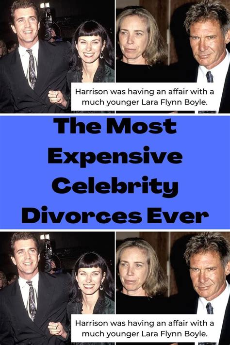 The Most Expensive Celebrity Divorces Ever In Celebrity Divorce