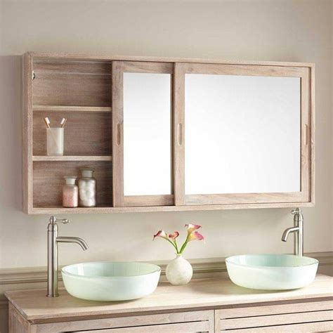 Some cabinets have lighting for easy use at night. 15 Best of Bathroom Vanity Mirrors With Medicine Cabinet