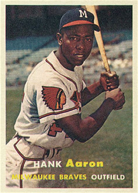 Aaron also owned mini , land rover , toyota , hyundai , and honda dealerships throughout georgia, as part of the hank aaron automotive group. 1957 Topps Hank Aaron #20 Baseball Card Value Price Guide