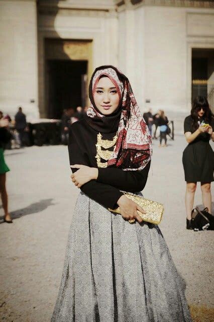 Pin Oleh Lutfi Imansari Di Hijab Fashion Gaya Hijab Pakaian Gaun Pesta