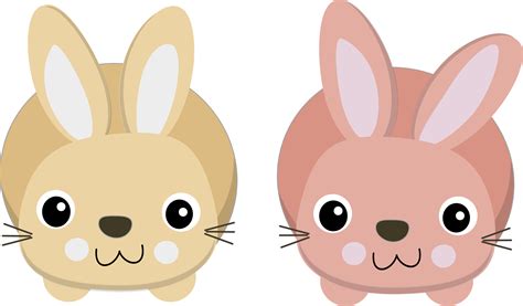 Clipart Cute Bunnies