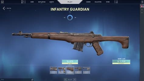 Valorant Infantry Skins Visuals And Pricing Allgamers