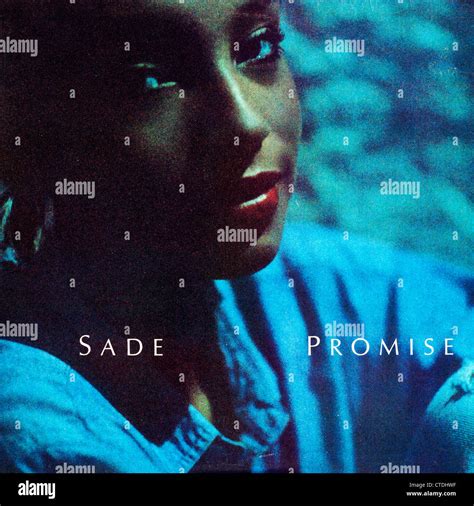 Vinyl Lp Record Album Cover From Sade Promise Editorial Use Only