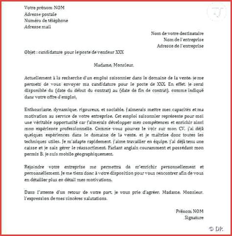 Je voudrais une lettre de motivation de candidature spontanée pour une clinique svp. Lettre de motivation emploi saisonnier aide soignante ...