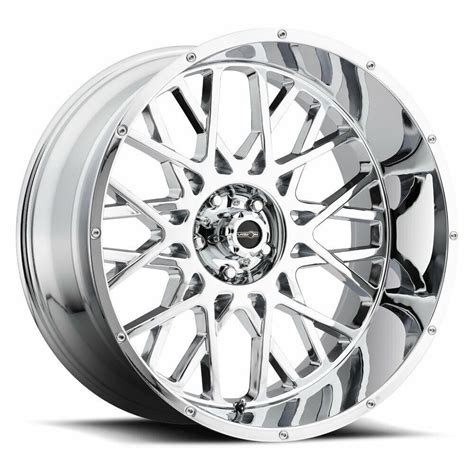 22 Vision Off Road 412 Rocker Chrome Wheel 22x12 8x65 For Chevy Gmc