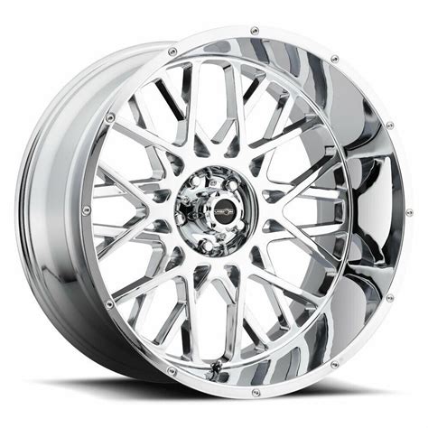 Many of our brand name wheels on truck rims from discounted wheel warehouse! 22" Vision Off Road 412 Rocker Chrome Wheel 22x12 8x6.5 ...