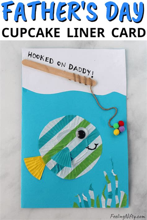 4.8 out of 5 stars 204. Cute DIY Father's Day Card - Fish Cupcake Liner Craft | Feeling Nifty