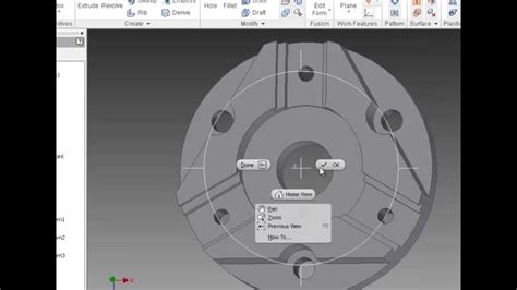 Autodesk Inventor Exercise 2d Into 3d Modeling Part Design