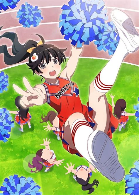 Cheerleader Karen Araragi Anime Waifu Anime Cheerleader Anime