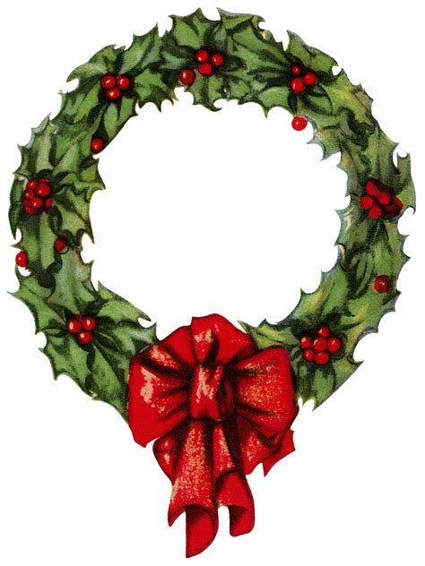 Old Fashioned Christmas Clip Art