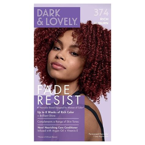 Dark And Lovely Fade Resist 374 Rich Auburn Afro Hair