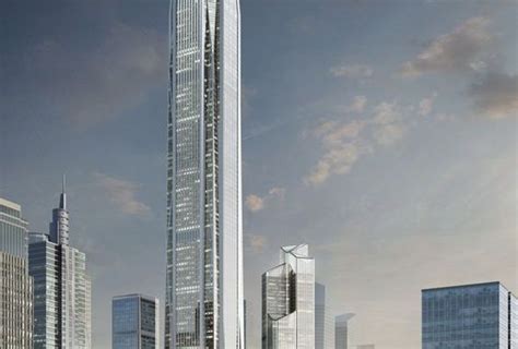 Kpf Unveils Chinas Second Tallest Skyscraper Free Autocad Blocks