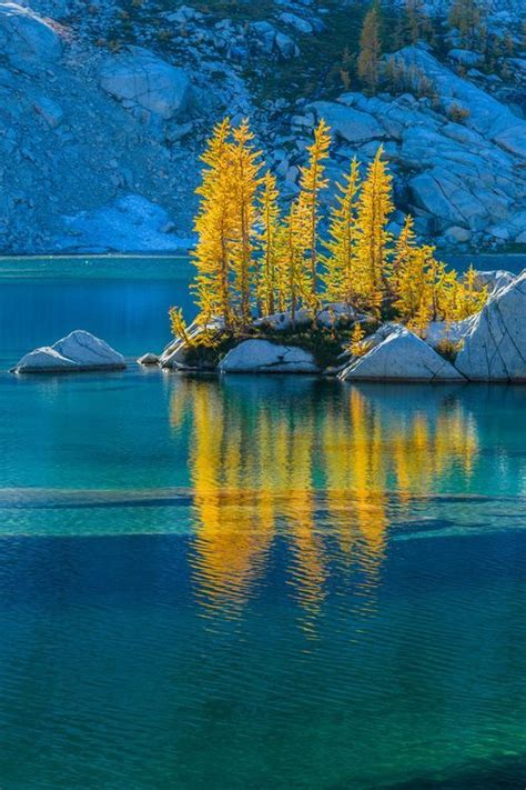 Crystal Lake The Enchantments Washington Western Usa