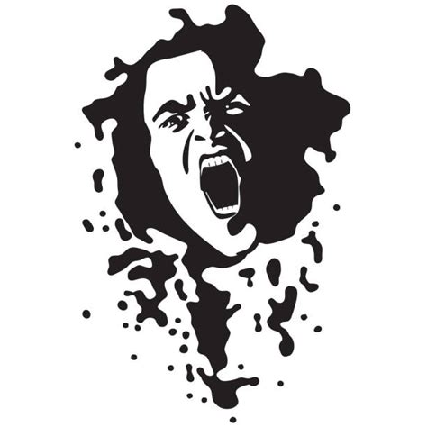 Angry Man Face Silhouettes Stock Photos Pictures And Royalty Free Images