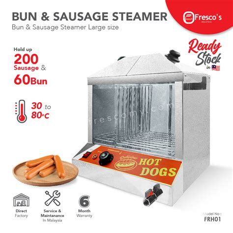 Hotdog Steamer And Bun Steamer Classic