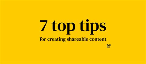 7 Top Tips For Creating Shareable Content Milk And Tweed