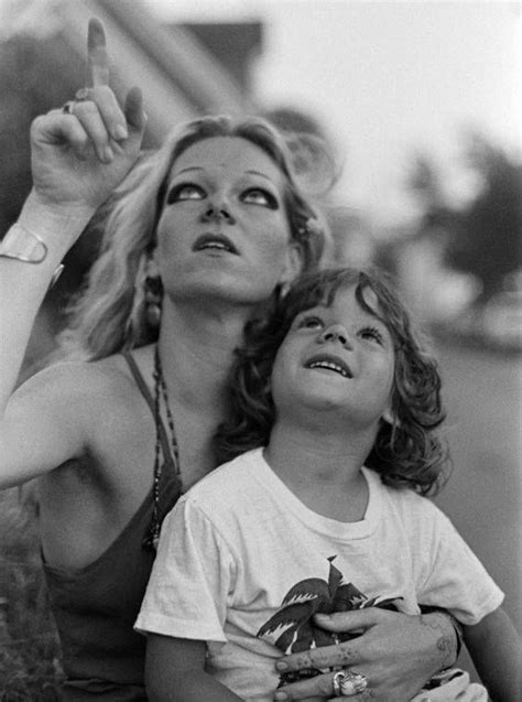 Mueller With Her Son Max Who She Wrote Has Taught Me The Most In Provincetown 1976 Audrey