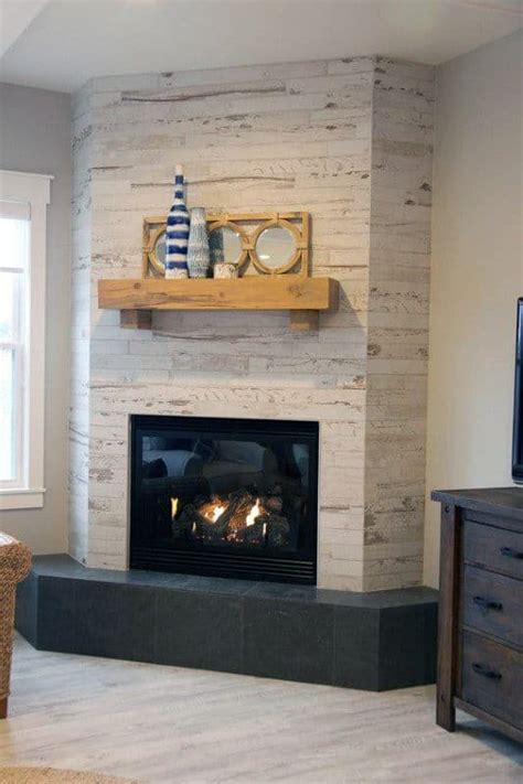 Top 70 Best Corner Fireplace Designs - Angled Interior Ideas
