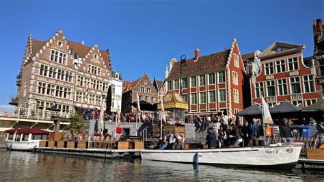 Belgium's political institutions are complex; Ghent boat cruise : Belgium | Visions of Travel