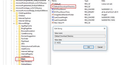 Check spelling or type a new query. Change Default Location for Downloads in Microsoft Edge