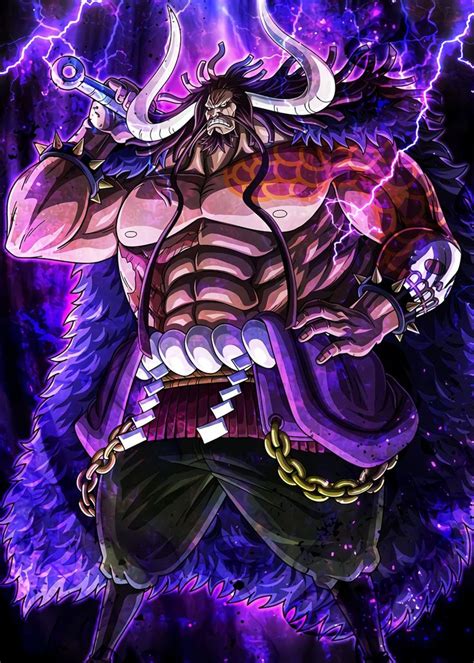 Kaido One Piece Poster By Onepiecetreasure Displate In 2022 Kaido One Piece One Piece