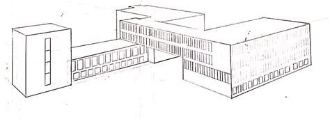 Bauhaus Dessau Perspective Drawing Footprints Of An Architect