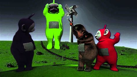 The ride is a teletubbies version of the traditional teacup fairground ride. Teletubbies opening titles - YouTube