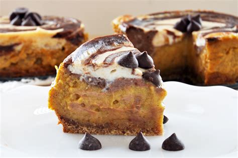 Chocolate Cheesecake Swirl Pumpkin Pie Vegan Gluten Free The Colorful Kitchen Recipe