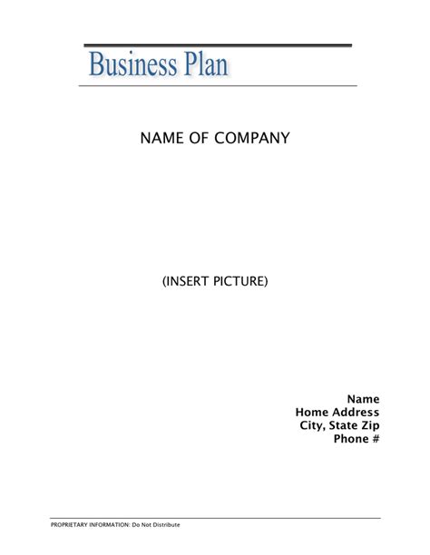 Business Plan Sample Download Free Documents For Pdf Word And Excel