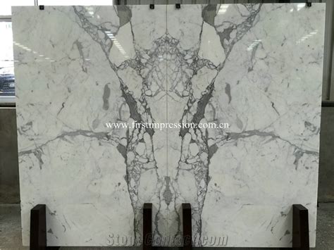 Book Matched Statuario White Marble Slabs Italy Statuario Extra