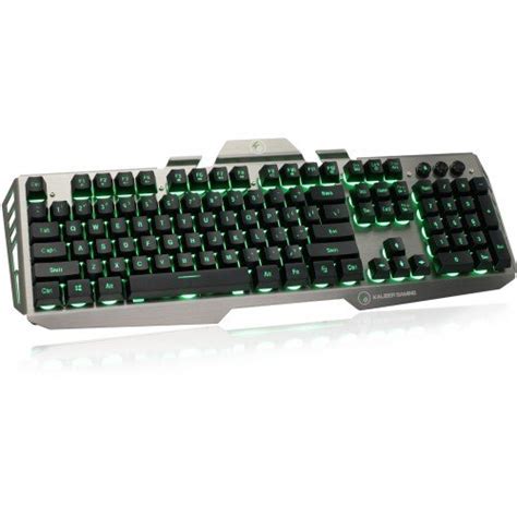 Iogear Kaliber Gaming Hver Aluminum Gaming Keyboard Blackgray