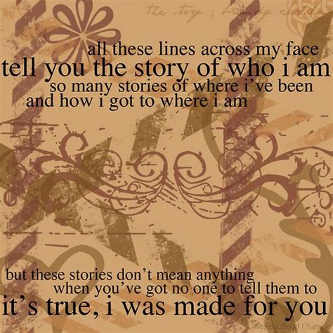 Brandi Carlile The Story Lyrics To Live By Romance And Love Music