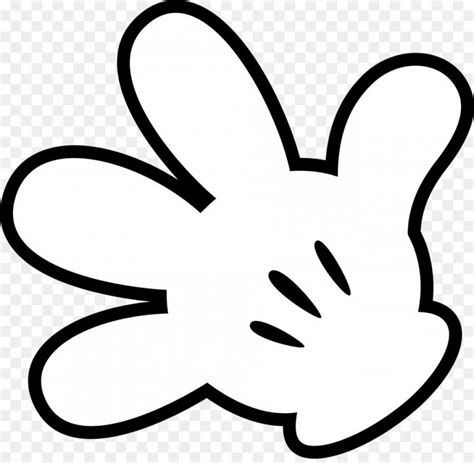 Mickey Vector Png Mickey Mouse Minnie Mouse Glove Drawing Fingers
