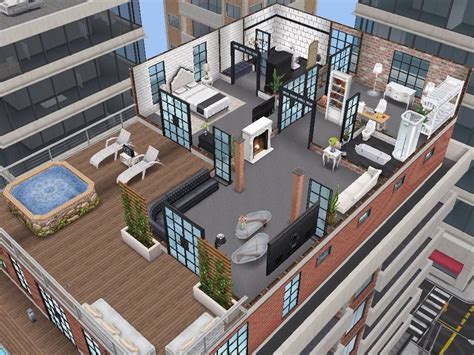 Use this opportunity to see some galleries for your interest. House 109 Penthouse level 2 #sims #simsfreeplay # ...