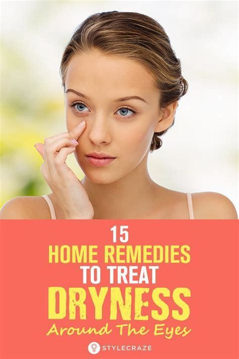 5 Home Remedies To Treat Dryness Around The Eyes In 2020 Dry Skin