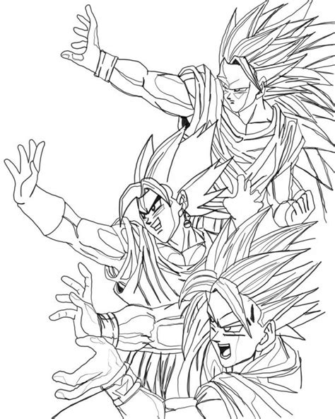Download and print these dragon ball z gogeta coloring pages for free. Ssj4 Gogeta Coloring Pages - Coloring Home