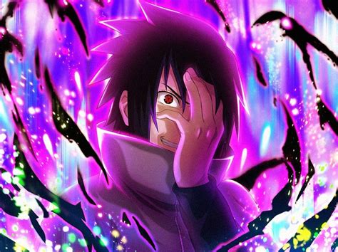 Sasuke Uchiha Mangekyo Sharingan Naruto Shippuden Anime Naruto