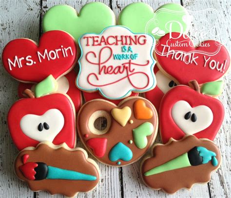 Back To School Teacher Appreciation Thank You Cookies Thank You