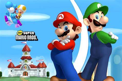 Dibujos infantiles de super mario. DIY Marco de dibujos animados Super Mario Bros juego ...