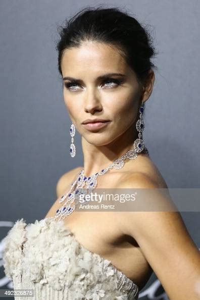 Model Adriana Lima Arrives To The Chopard Backstage Dinner And News