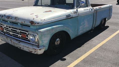 1964 Ford F100 Full Frame Swap With Crown Victoria Police Interceptor