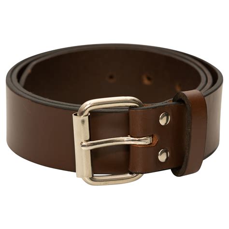 Leather Belts Made In The Usa Brown Kneegard Workwear
