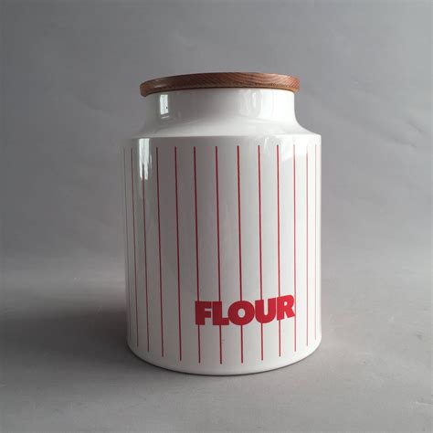 1970s Hornsea Flour Jar