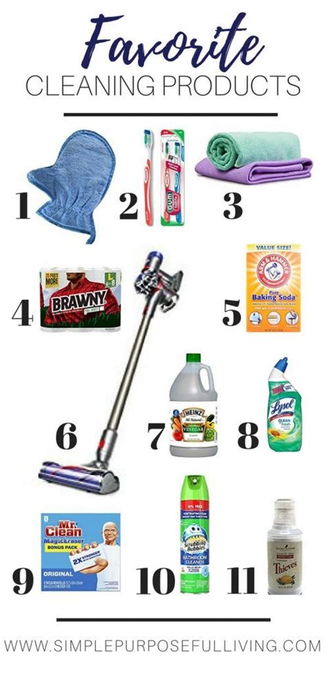 11 Best Cleaning Products For Your Home Simple Purposeful Living