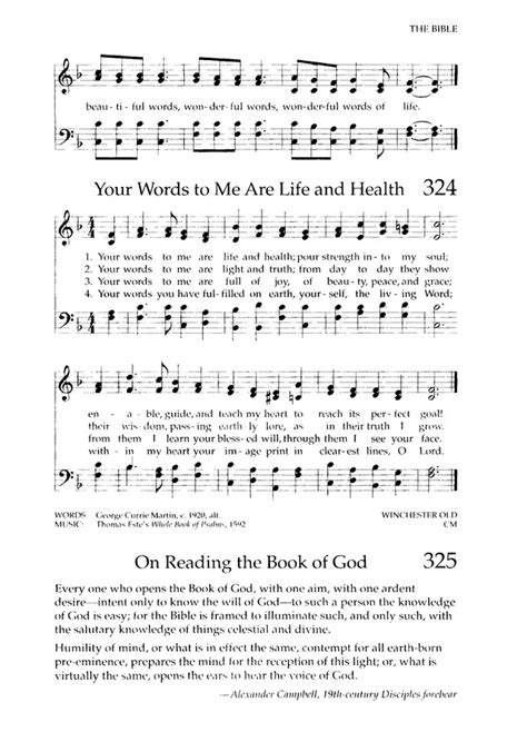 Chalice Hymnal 323 Sing Them Over Again To Me