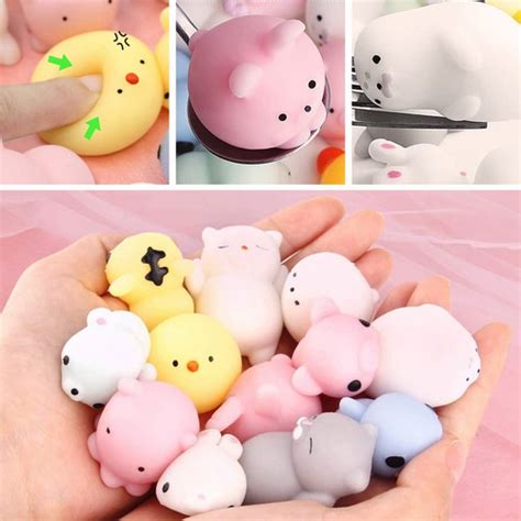 24 Escuichi Squishy Barato Kawaii Antiestres Mochi Juguete Meses Sin