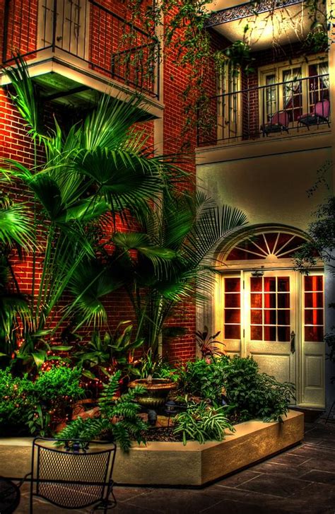 French Quarter Courtyard Photograph By Greg And Chrystal Mimbs