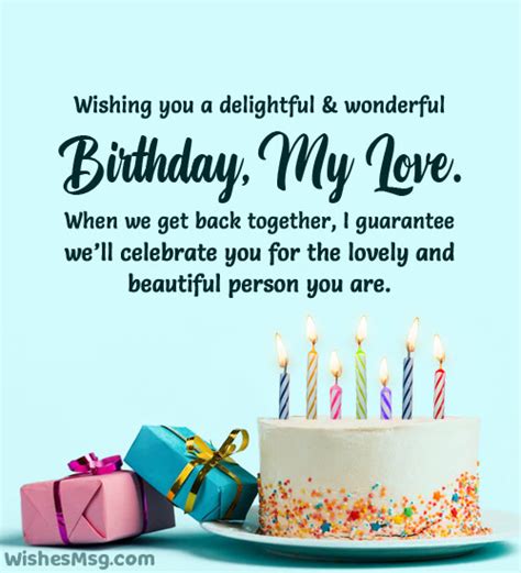 Long Distance Birthday Wishes For Wife Best Quotations Wishes Greetings For Get Motivated